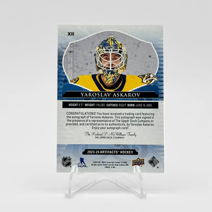 2023-2024- UD ARTIFACTS - AUTO - YAROSLAV ASKAROV