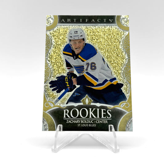 2024-25 - UD ARTIFACTS  - ROOKIES GOLD - ZACHARY BOLDUC