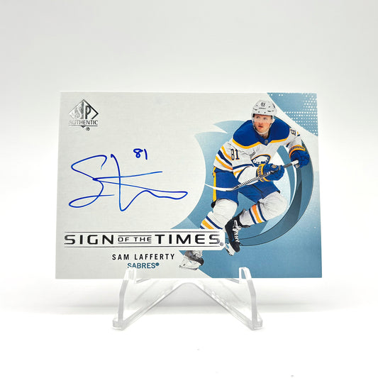 2024-25 - SP AUTHENTIC - SIGN OF THE TIME - SAM LAFFERTY