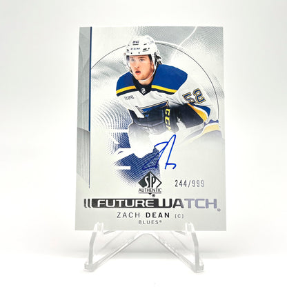 2024-25 - SP AUTHENTIC - FUTURE WATCH - ZACH DEAN 244/999