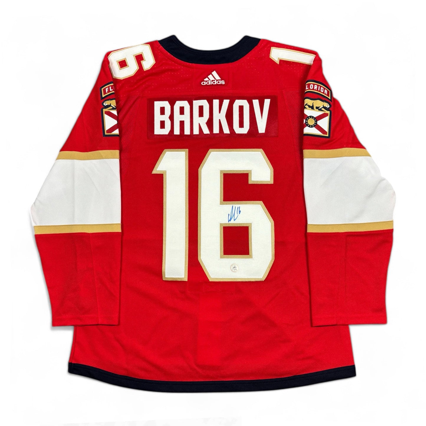 ALEKSANDER BARKOV- JERSEY HOCKEY AUTOGRAPHIÉ - ADIDAS
