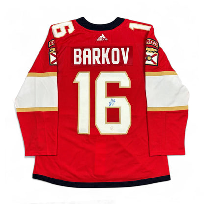 ALEKSANDER BARKOV- JERSEY HOCKEY AUTOGRAPHIÉ - ADIDAS