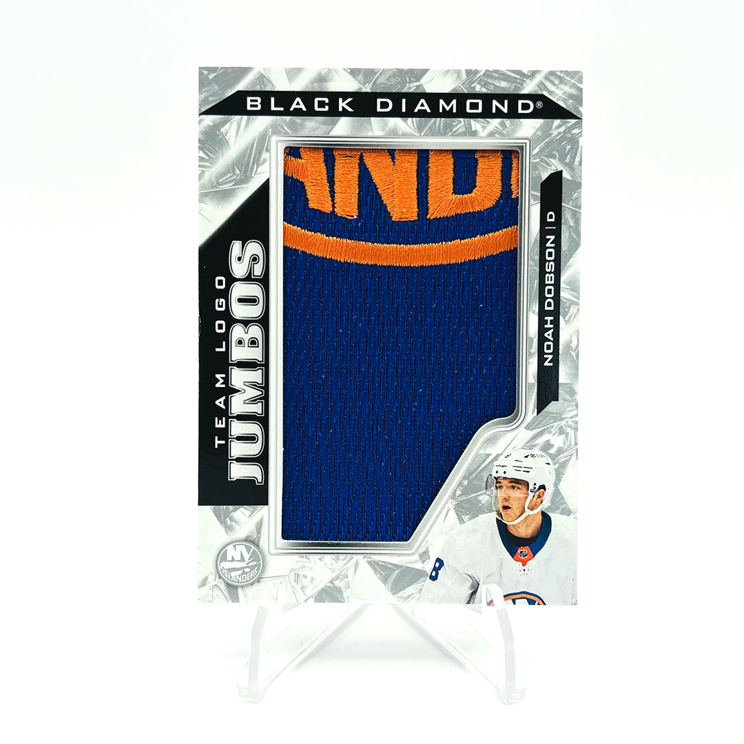 2024-25 - BLACK DIAMOND - TEAM LOGO JUMBOS - NY ISLANDERS X9 (CREST COMPLET)
