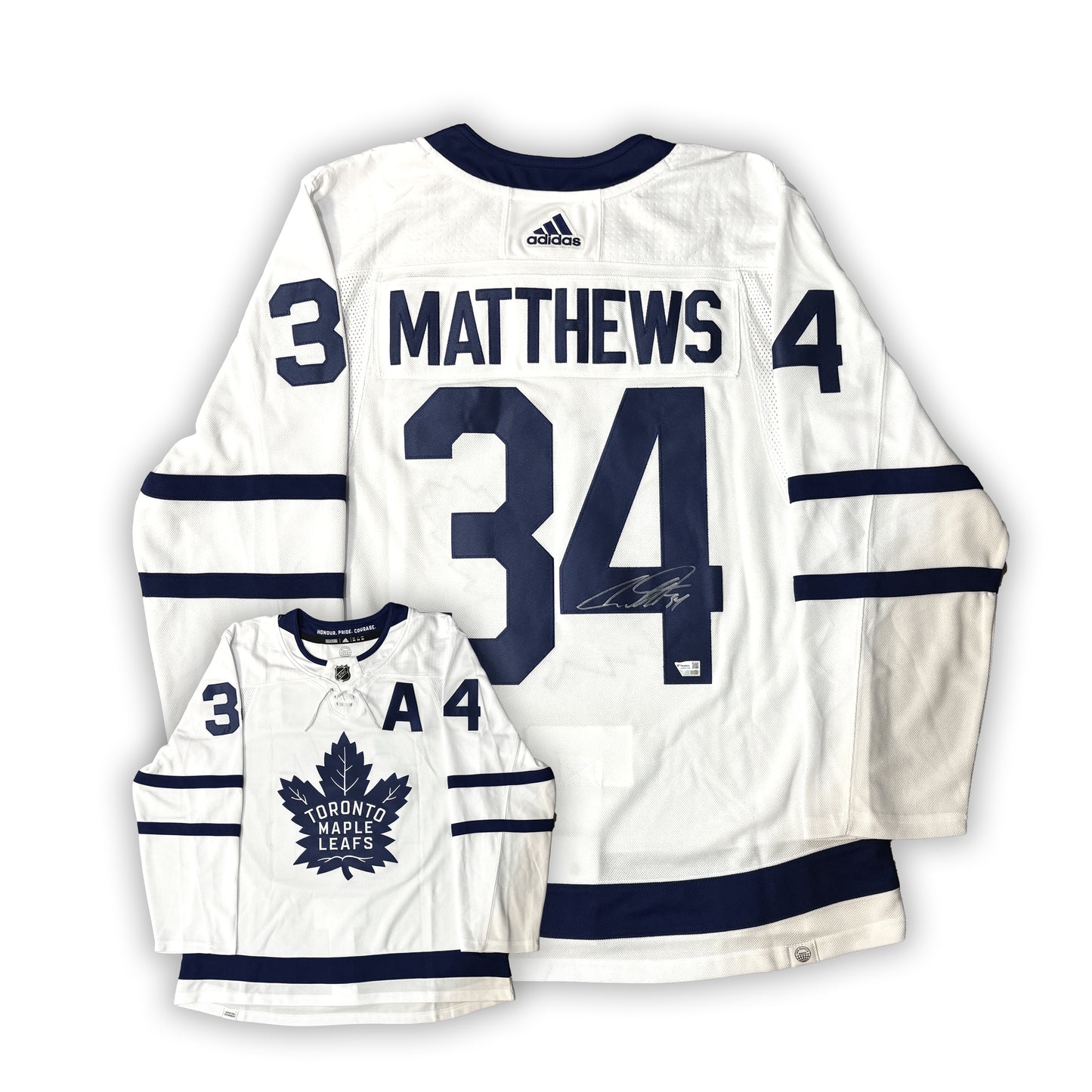 AUSTON MATTHEWS - JERSEY HOCKEY AUTOGRAPHIÉ - ADIDAS