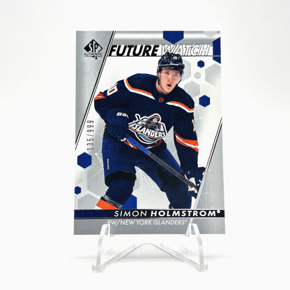 2022-23 - SP AUTHENTIC - FUTURE WATCH - SIMON HOLMSTROM 135/999
