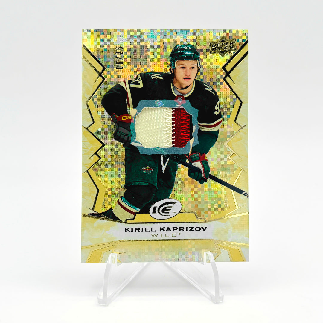 2022-23 - UD ICE - GOLD PATCH - KIRILL KAPRIZOV 06/26