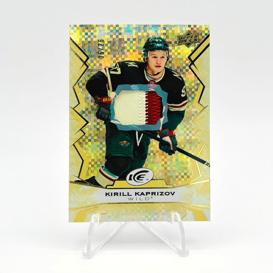 2022-23 - UD ICE - GOLD PATCH - KIRILL KAPRIZOV 06/26