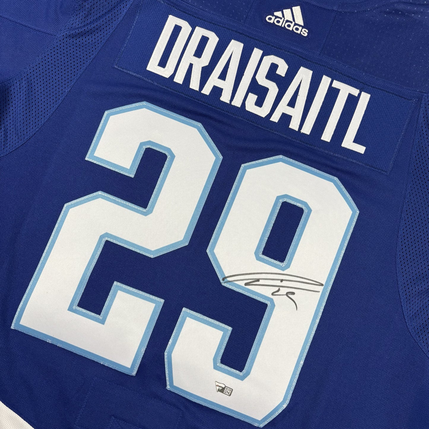 LEON DRAISAITL - JERSEY HOCKEY AUTOGRAPHIÉ - ADIDAS ALL-STAR GAME
