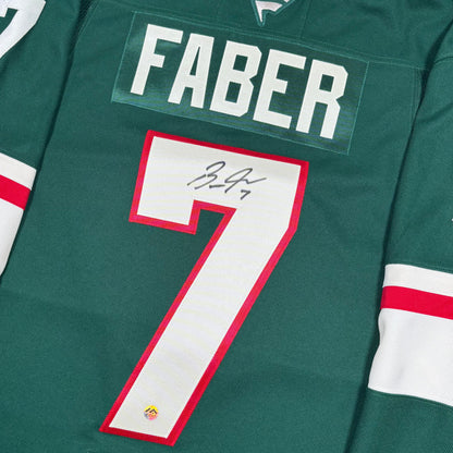 BROCK FABER - JERSEY HOCKEY AUTOGRAPHIÉ - FANATIC