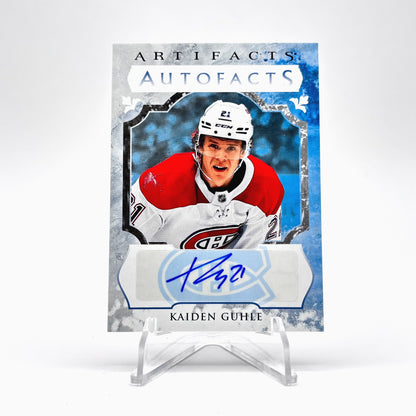 2023-24 - UD ARTIFACTS - AUTOFACTS - KAIDEN GUHLE