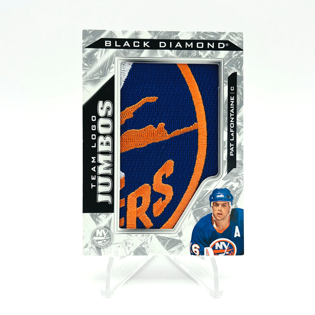 2024-25 - BLACK DIAMOND - TEAM LOGO JUMBOS - NY ISLANDERS X9 (CREST COMPLET)