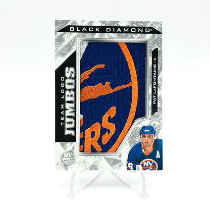 2024-25 - BLACK DIAMOND - TEAM LOGO JUMBOS - NY ISLANDERS X9 (CREST COMPLET)