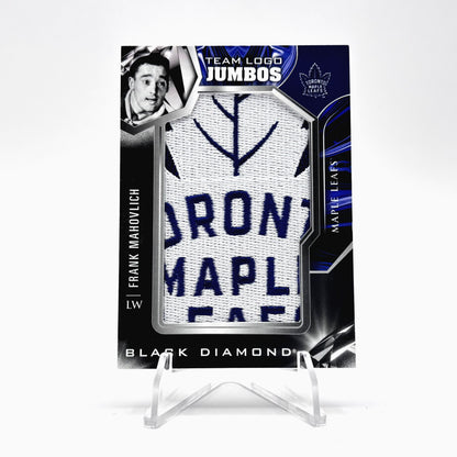2022-23 - BLACK DIAMOND - TEAM LOGO JUMBOS - MAPLE LEAFS X9 (CREST COMPLET)