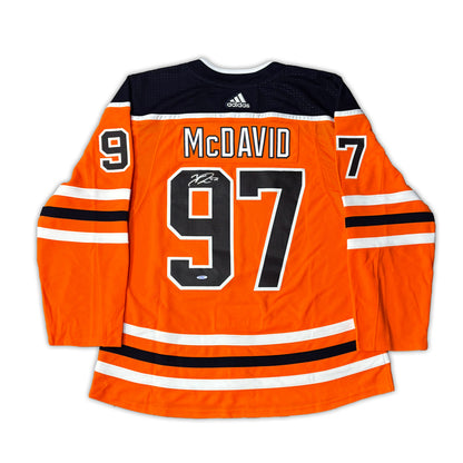 CONNOR MCDAVID - AUTOGRAPHED HOCKEY JERSEY - ADIDAS