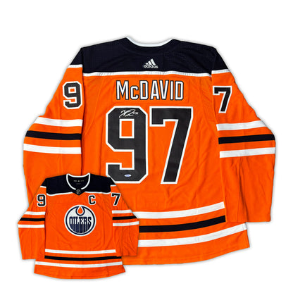 CONNOR MCDAVID - AUTOGRAPHED HOCKEY JERSEY - ADIDAS