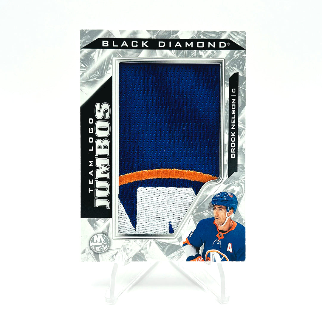 2024-25 - BLACK DIAMOND - TEAM LOGO JUMBOS - NY ISLANDERS X9 (CREST COMPLET)