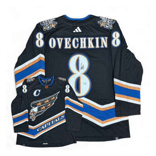 ALEXANDER OVECHKIN - JERSEY HOCKEY AUTOGRAPHIÉ - ADIDAS RETRO REVERSE 2.0