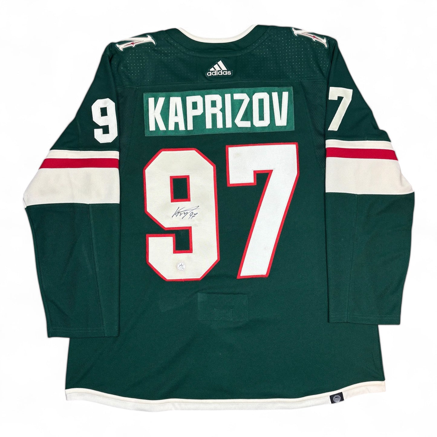 KIRILL KAPRIZOV - JERSEY HOCKEY AUTOGRAPHIÉ - ADIDAS