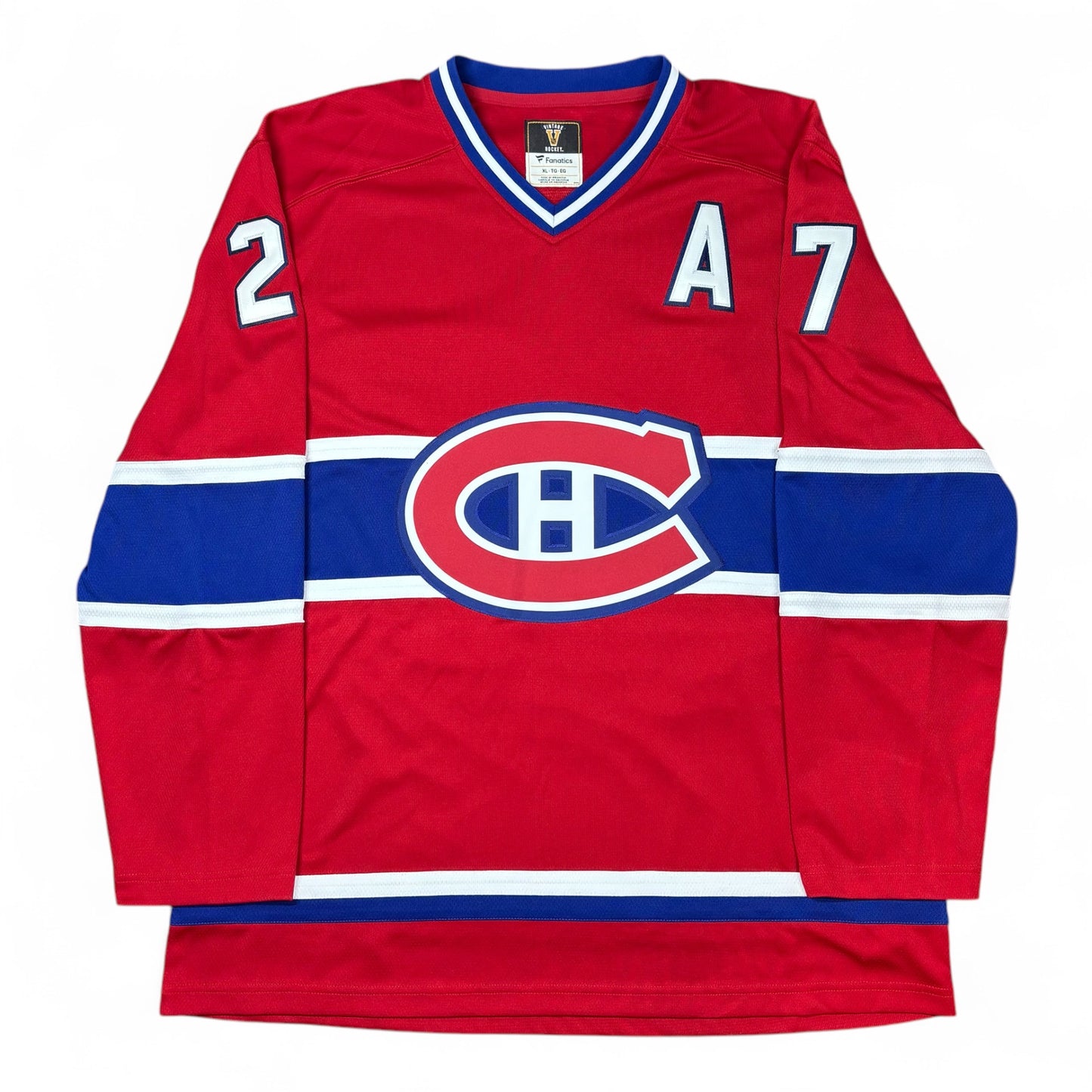 FRANK MAHOVLICH- JERSEY HOCKEY AUTOGRAPHIÉ - FANATICS VINTAGE