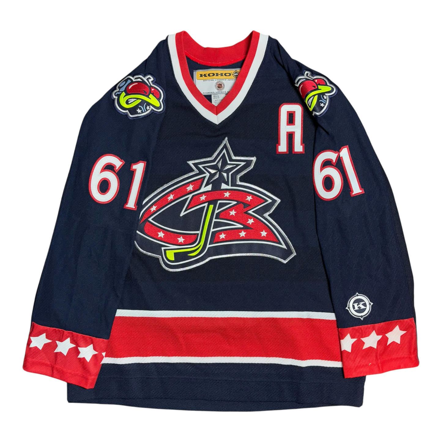 RICK NASH - JERSEY HOCKEY AUTOGRAPHIÉ - KOHO