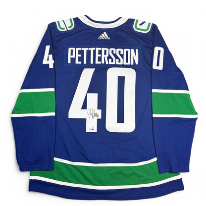 ELIAS PETTERSSON - JERSEY HOCKEY AUTOGRAPHIÉ - ADIDAS