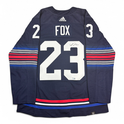ADAM FOX - JERSEY HOCKEY AUTOGRAPHIÉ - ADIDAS