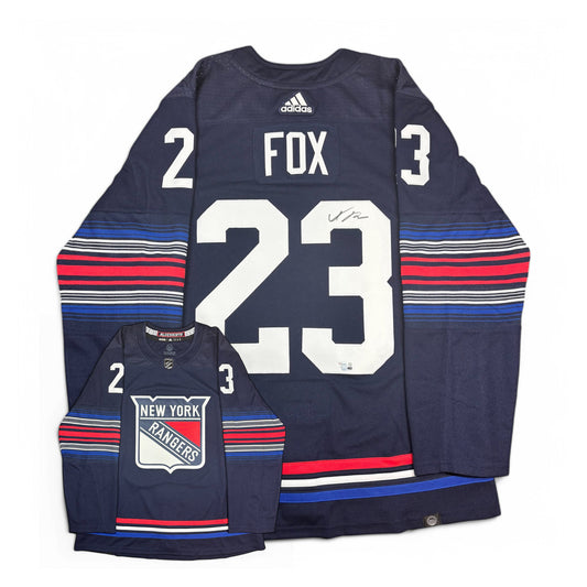 ADAM FOX - JERSEY HOCKEY AUTOGRAPHIÉ - ADIDAS