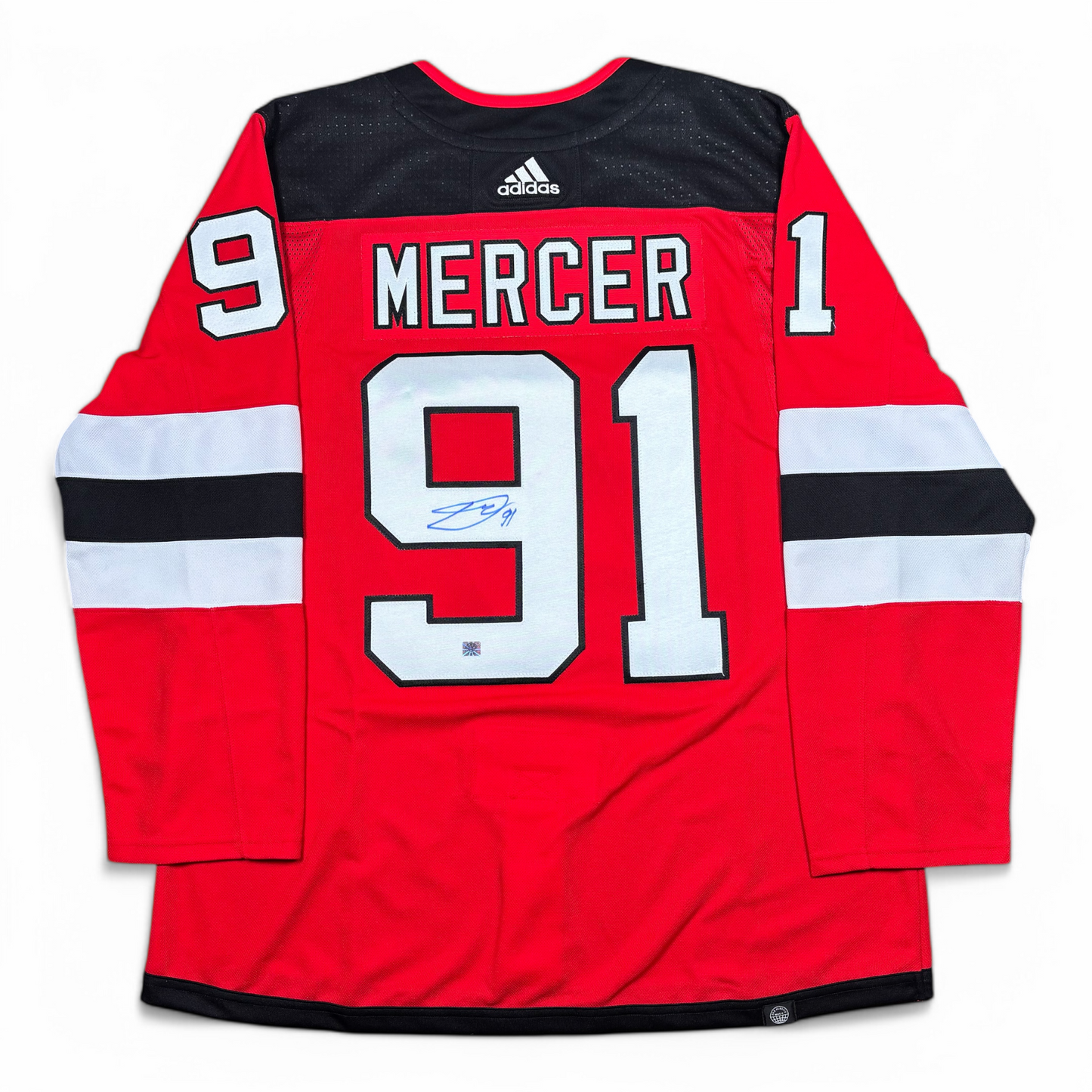 DAWSON MERCER - JERSEY HOCKEY AUTOGRAPHIÉ - ADIDAS