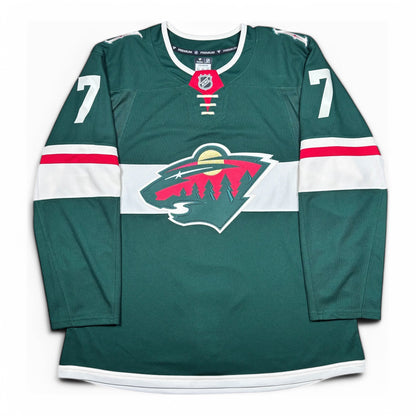 BROCK FABER - JERSEY HOCKEY AUTOGRAPHIÉ - FANATIC