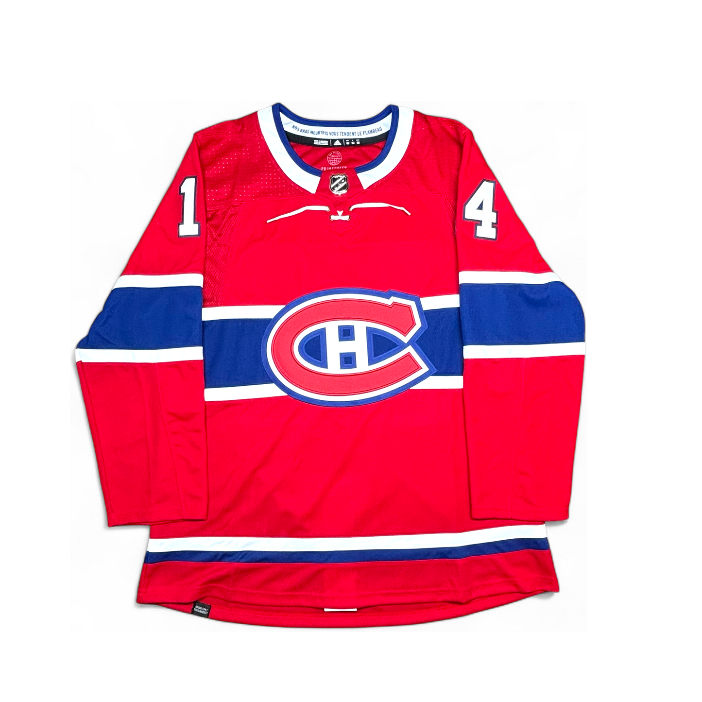 NICK SUZUKI - JERSEY HOCKEY AUTOGRAPHIÉ - ADIDAS