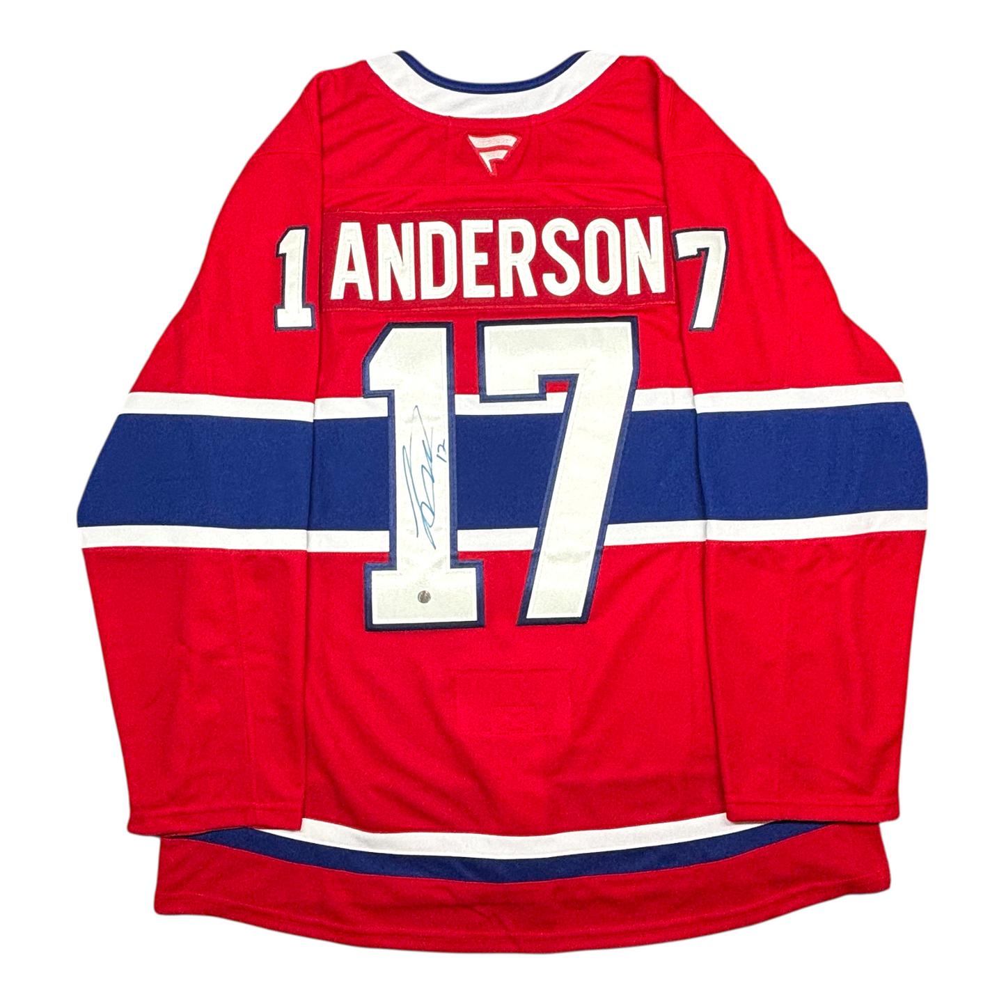JOSH ANDERSON - JERSEY HOCKEY AUTOGRAPHIÉ - FANATICS