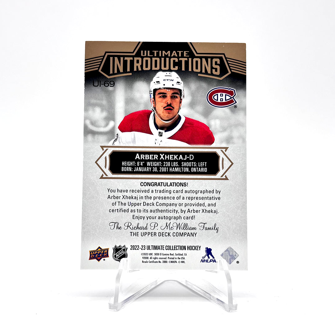 2022-23- UD ULTIMATE - INTRODUCTIONS - ARBER XHEKAJ  21/50