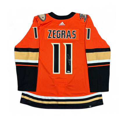 TREVOR ZEGRAS - AUTOGRAPHED HOCKEY JERSEY - ADIDAS