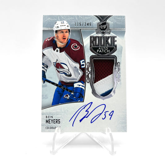 2022-23 - UD THE CUP - ROOKIE AUTO PATCH - BEN MEYERS 115/249