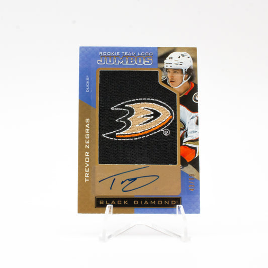 2021-22 - BLACK DIAMOND - ROOKIE TEAM LOGO JUMBOS - TREVOR ZEGRAS /99