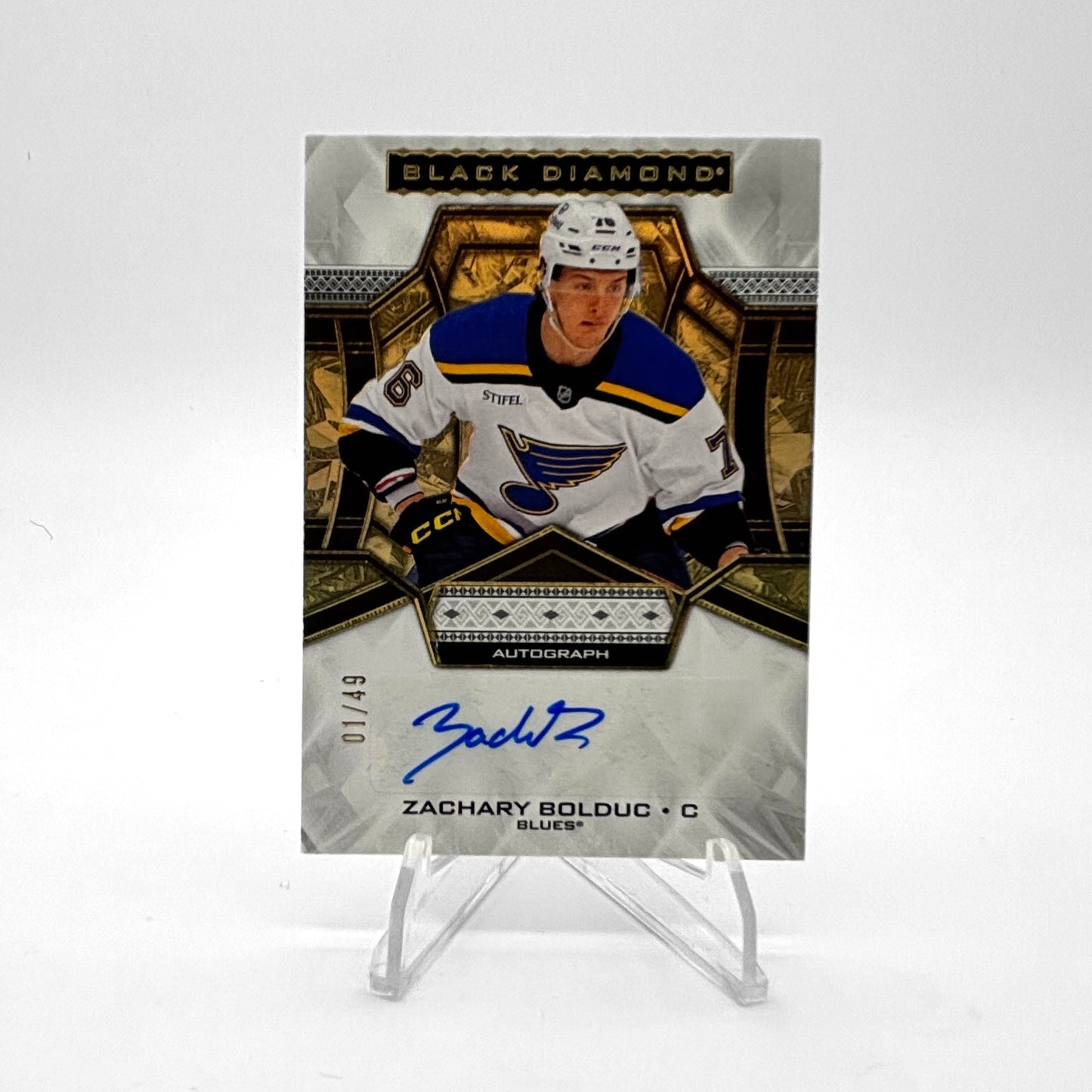 2024-25- BLACK DIAMOND - AUTO - ZACHARY BOLDUC