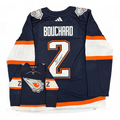 EVAN BOUCHARD - JERSEY HOCKEY AUTOGRAPHIÉ - ADIDAS RR 2.0