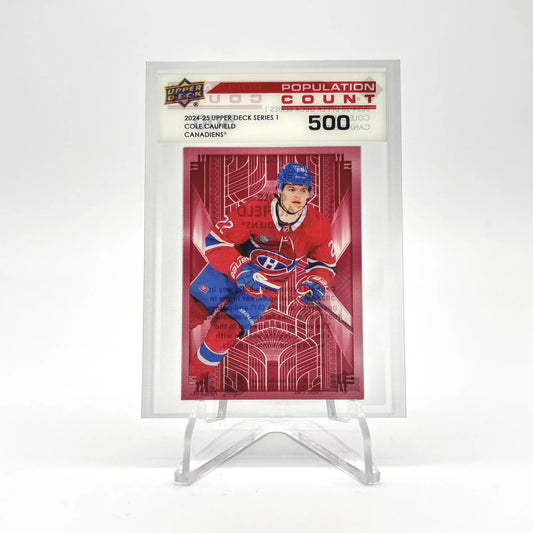 2024-25 - UD SERIES ONE - POPULATION COUNT 500 - COLE CAUFIELD