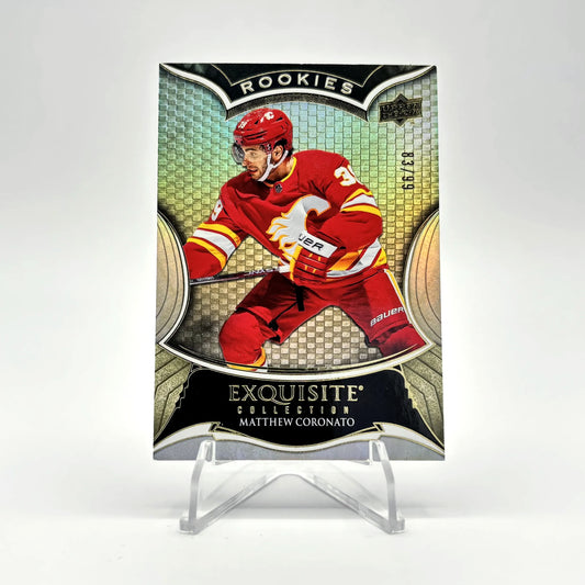 2023-24 - UD EXQUISITE - ROOKIE - MATTHEW CORONATO 83/99