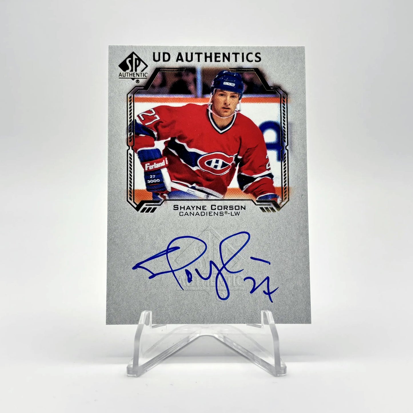 2022-23 SP AUTHENTIC - UD AUTHENTICS - SHAYNE CORSON