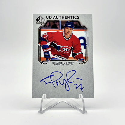2022-23 SP AUTHENTIC - UD AUTHENTICS - SHAYNE CORSON