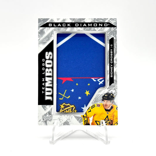 2024-25- BLACK DIAMOND - TEAM LOGO JUMBOS- SIDNEY CROSBY