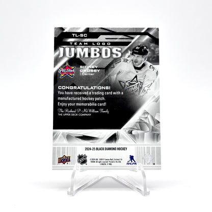 2024-25- BLACK DIAMOND - TEAM LOGO JUMBOS- SIDNEY CROSBY