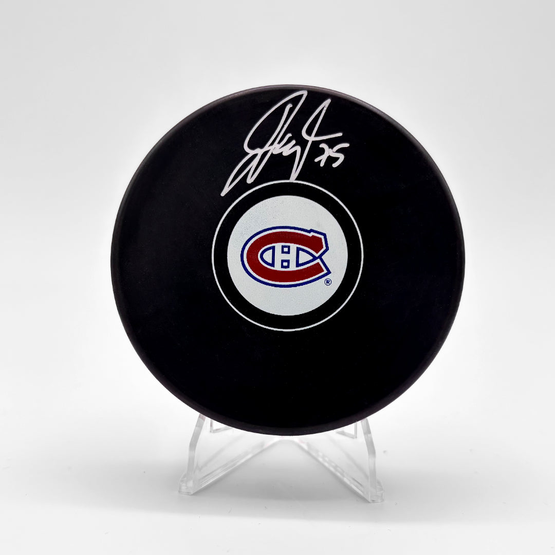 HOCKEY PUCK - AUTO - JAKUB DOBES