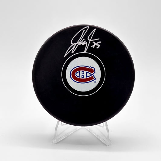 HOCKEY PUCK - AUTO - JAKUB DOBES