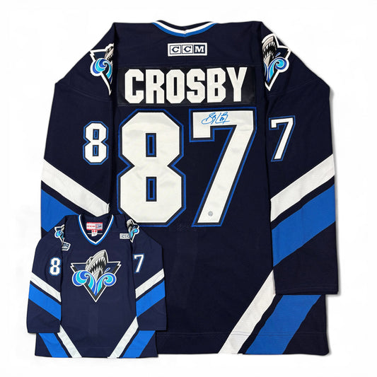 SIDNEY CROSBY - JERSEY HOCKEY AUTOGRAPHIÉ - CCM PRO