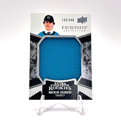2024-25 - UD EXTRA EXQUISITE ROOKIES - MACKLIN CELEBRINI - 153/349