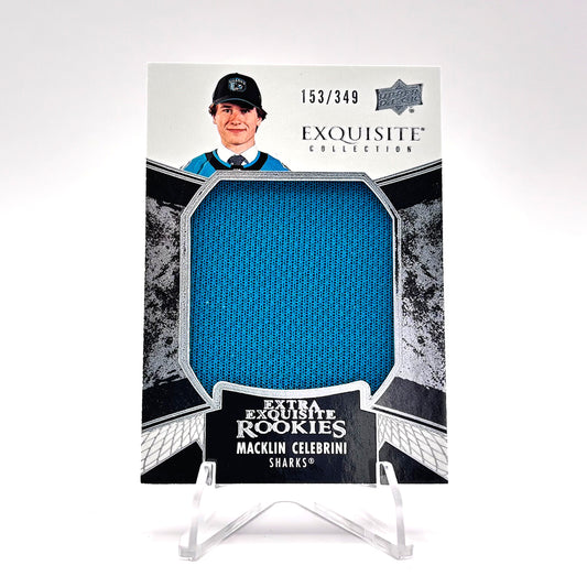 2024-25 - UD EXTRA EXQUISITE ROOKIES - MACKLIN CELEBRINI - 153/349