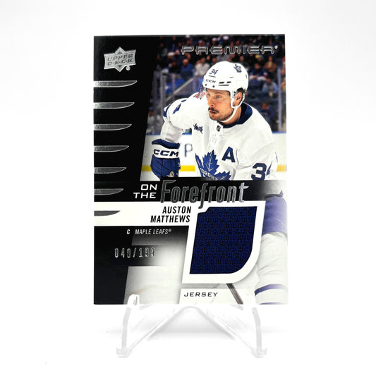 2023-24 - UD PREMIER - FOREFRONT - AUSTON MATTHEWS 040/199