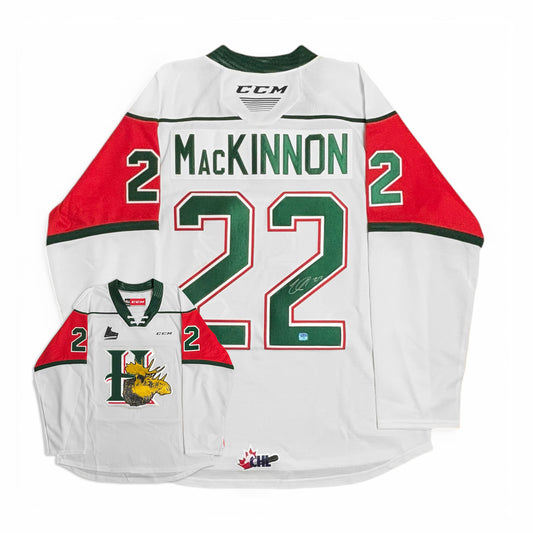 NATHAN MACKINNON - JERSEY HOCKEY AUTOGRAPHIÉ - CCM